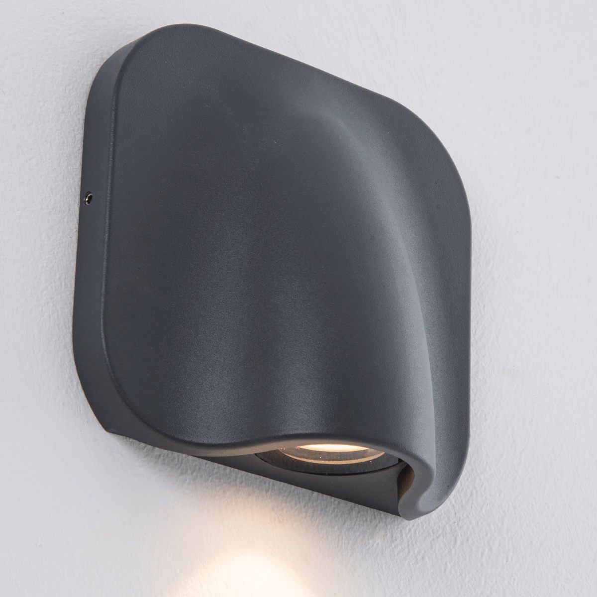 LED lauko sieninis šviestuvas, grafito, 9W 3000K IP54