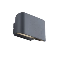 LED Outdoor Wall Light 11W 3000K IP54 Graphite