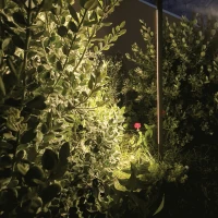 LED Lauko Sodo Smaigalinis Šviestuvas 15W 3000K IP65 Tamsiai Rudos Spalvos - Nuotrauka 3