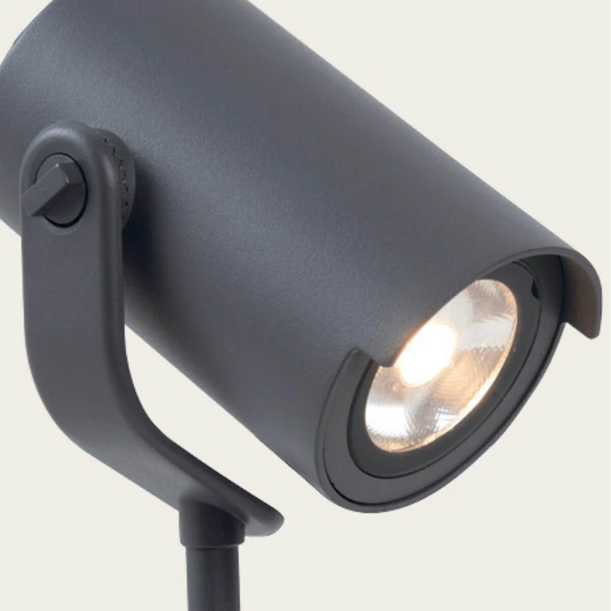 LED Outdoor Spike Spotlight 12W 3000K IP65 Graphite