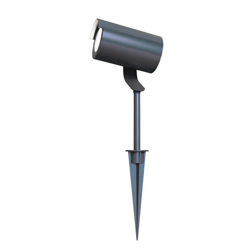 LED Outdoor Spike Spotlight 12W 3000K IP65 Graphite