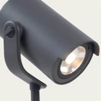 LED Outdoor Spike Spotlight 12W 3000K IP65 Graphite - Image 2