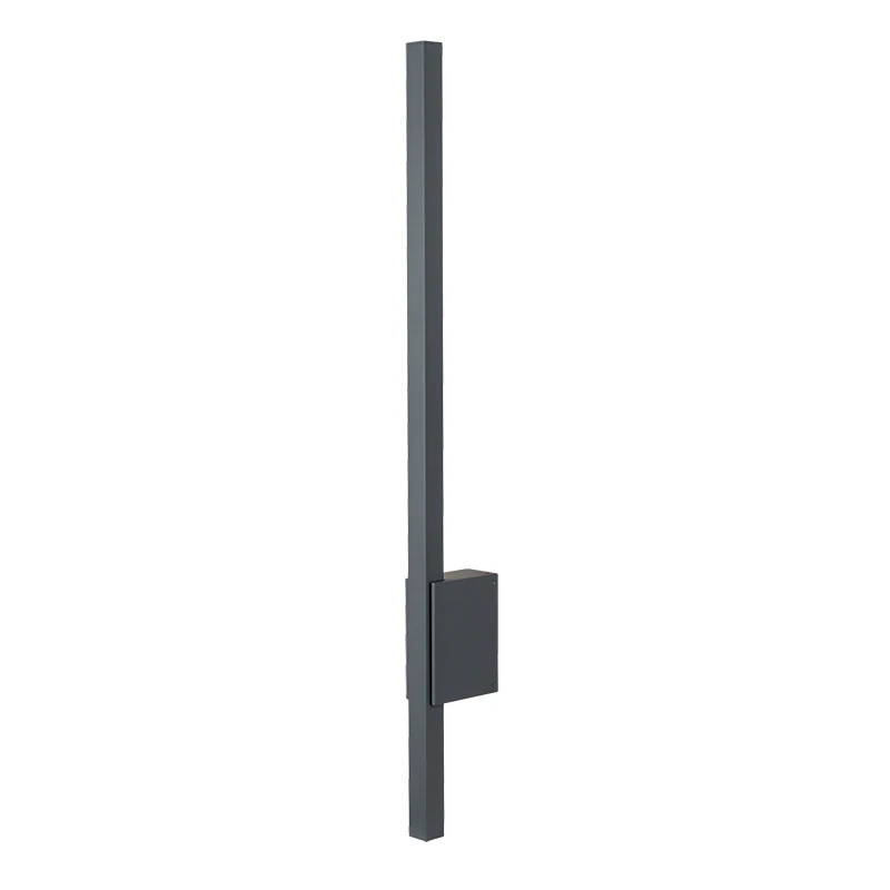 Grafito spalvos LED lauko sieninis šviestuvas 12W 3000K IP65