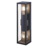Outdoor Wall Light 2xE27 IP54 Graphite - Image 1