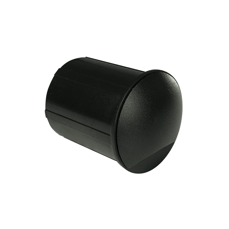 Recessed LED Outdoor Step Light, Matt Black, Ø6.5cm