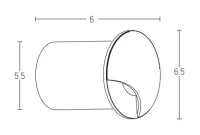 Recessed LED Outdoor Step Light, Matt Black, Ø6.5cm - Image 2