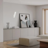 Matt White Metal LED Wall Light 7W 3000K - Image 3