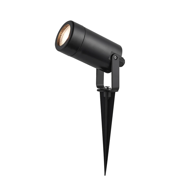 Outdoor Garden Spike Spotlight GU10 IP54 Black
