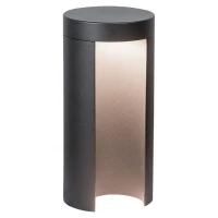 Grafito LED Lauko Stulpinis Šviestuvas 12W 3000K IP54 - Nuotrauka 1