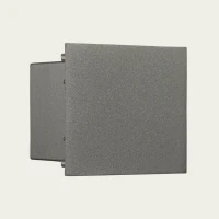 Graphite Outdoor Rectangular Wall Light E27 IP44 - Image 5
