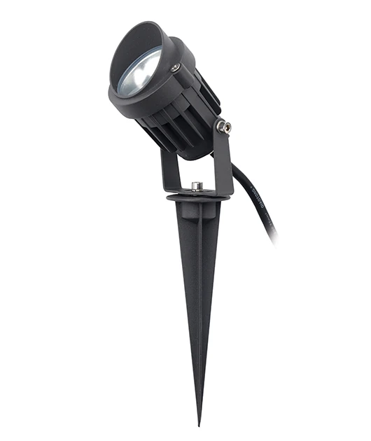 LED sodo šviestuvas su smeigtuku 5W 3000K IP65