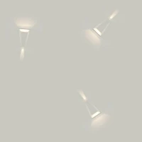 Geometrinis Lauko LED Sieninis Šviestuvas 6W 3000K, IP54 Baltas - Nuotrauka 1