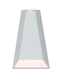 Geometrinis Lauko LED Sieninis Šviestuvas 6W 3000K, IP54 Baltas - Nuotrauka 2