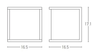 Outdoor Wall Light 18W IP54 Graphite - Image 2
