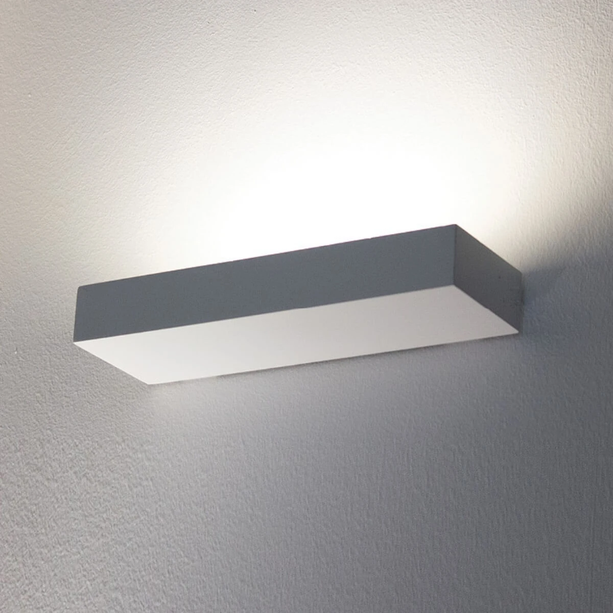 Matt White Outdoor LED Wall Light