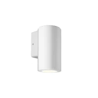 Outdoor Wall Light GU10 IP54 White Max 9W - Image 1
