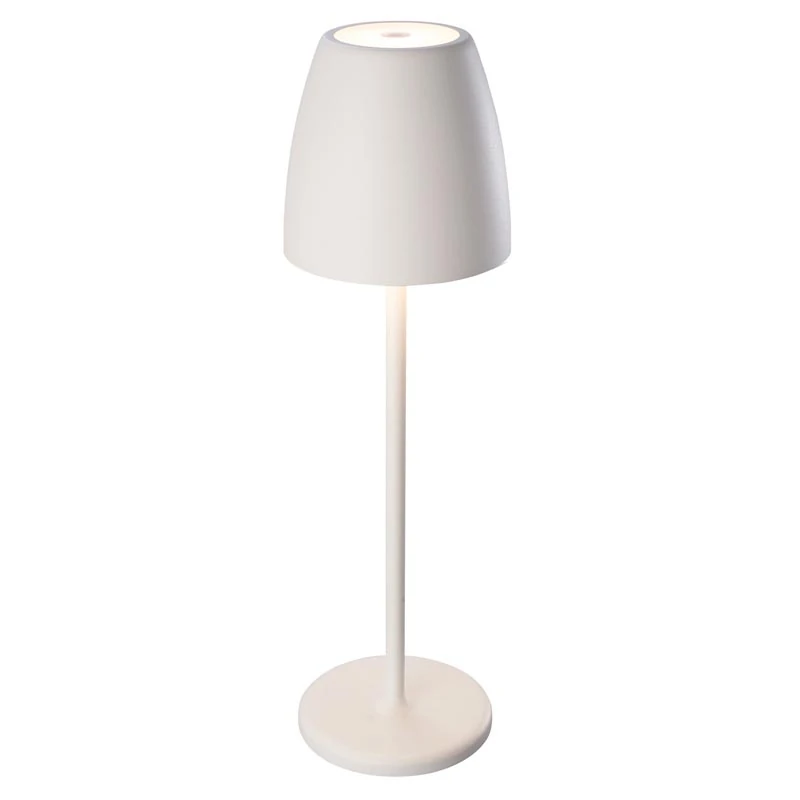 Outdoor Portable LED Table Lamp, Sandy White