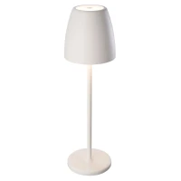 Outdoor Portable LED Table Lamp, Sandy White - Image 2
