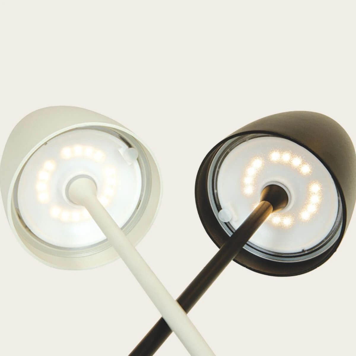 Lauko Nešiojamas LED Stalo Šviestuvas, Smėlio Juodos Spalvos