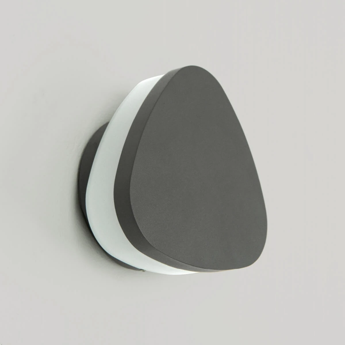 Graphite Pebble Outdoor LED Wall Light IP65