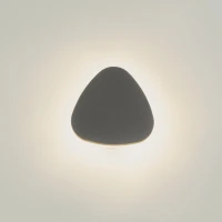 Graphite Pebble Outdoor LED Wall Light IP65 - Image 4