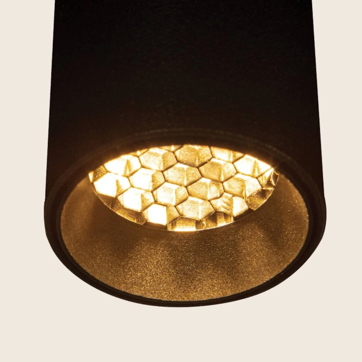 Smėlio juodas LED pakabinamas šviestuvas 7W 3000K