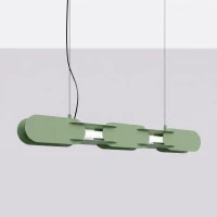 Pendant lamp 91 cm – linear, sage, DALI dimmable - Image 3