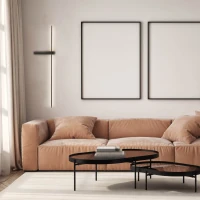 Minimalist Black Matt LED Wall Light 14W 3000K - Image 2