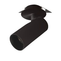 Adjustable Recessed LED Spot, 7W 3000K, Sandy Black, Ø4cm - Image 1