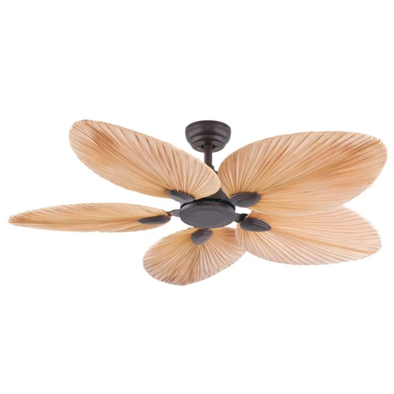 Tropical Palm Leaf Ceiling Fan 132cm