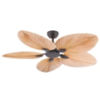 Tropical Palm Leaf Ceiling Fan 132cm - Image 2