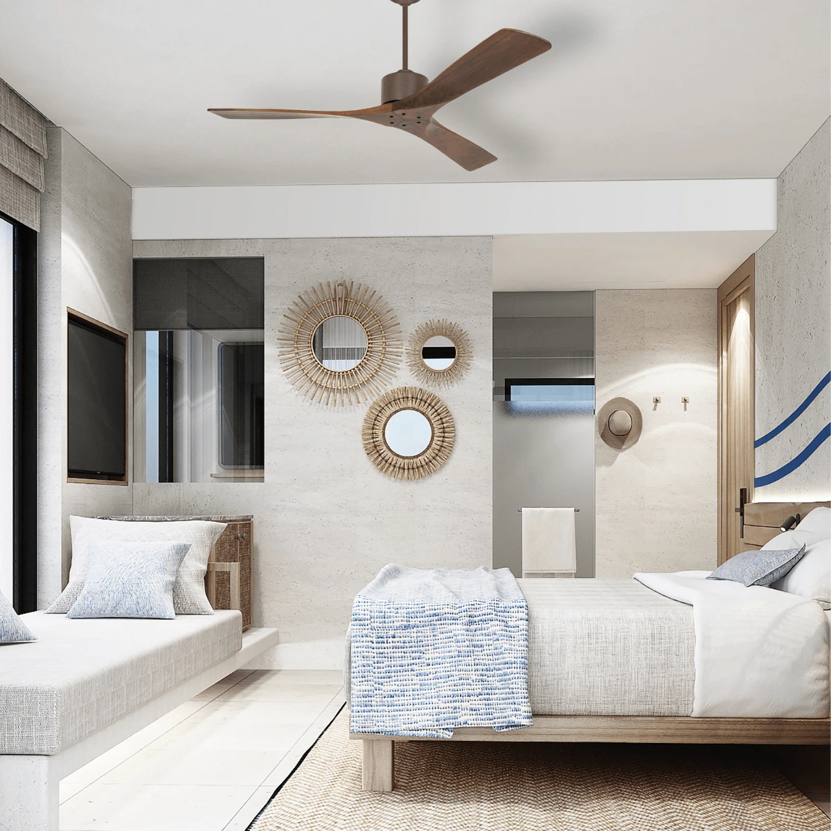 Ceiling Fan 132 cm, 62W