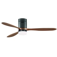 LED Lubinis Ventiliatorius su Kintama Balta Šviesa, 132 cm - Nuotrauka 2
