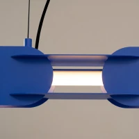 Pakabinamas šviestuvas 91 cm – linijinis, ultramarino, DALI - Nuotrauka 4