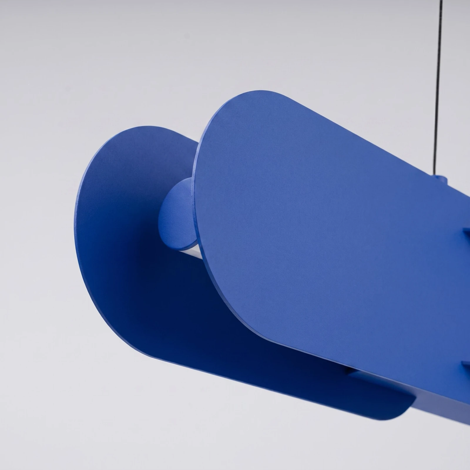 Pendant lamp 91 cm – linear, ultramarine, DALI LED