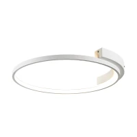 Ceiling Light with Integrated LED, Sandy White - Image 1