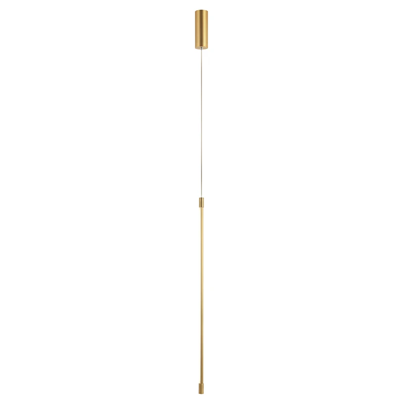 Gold Matt LED Pendant Light