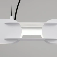 Pendant lamp 91 cm/10W – linear, white, CRI98 - Image 4