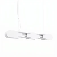 Pendant lamp 91 cm/10W – linear, white, CRI98 - Image 2
