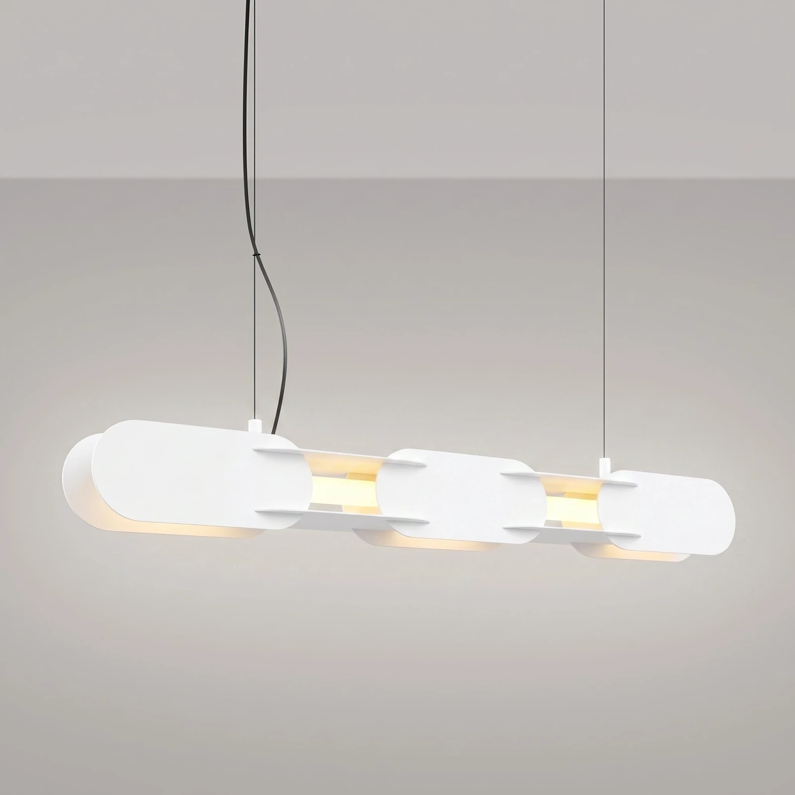 Pendant lamp 91 cm/10W – linear, white, CRI98