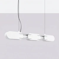 Pendant lamp 91 cm/10W – linear, white, CRI98 - Image 3