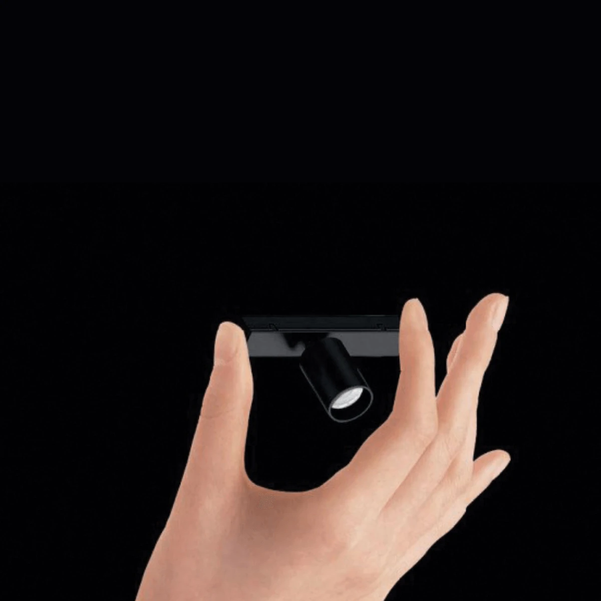 Magnetic LED Spotlight 1.5W 3000K Matt Black
