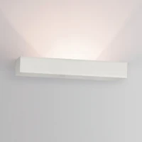 Pure White Gypsum Surface Wall Light 10x20x6 cm - Image 1