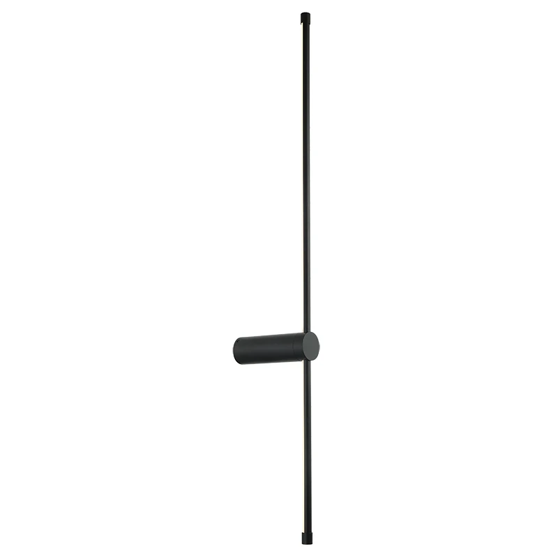 Black Matt Minimalist LED Wall Light
