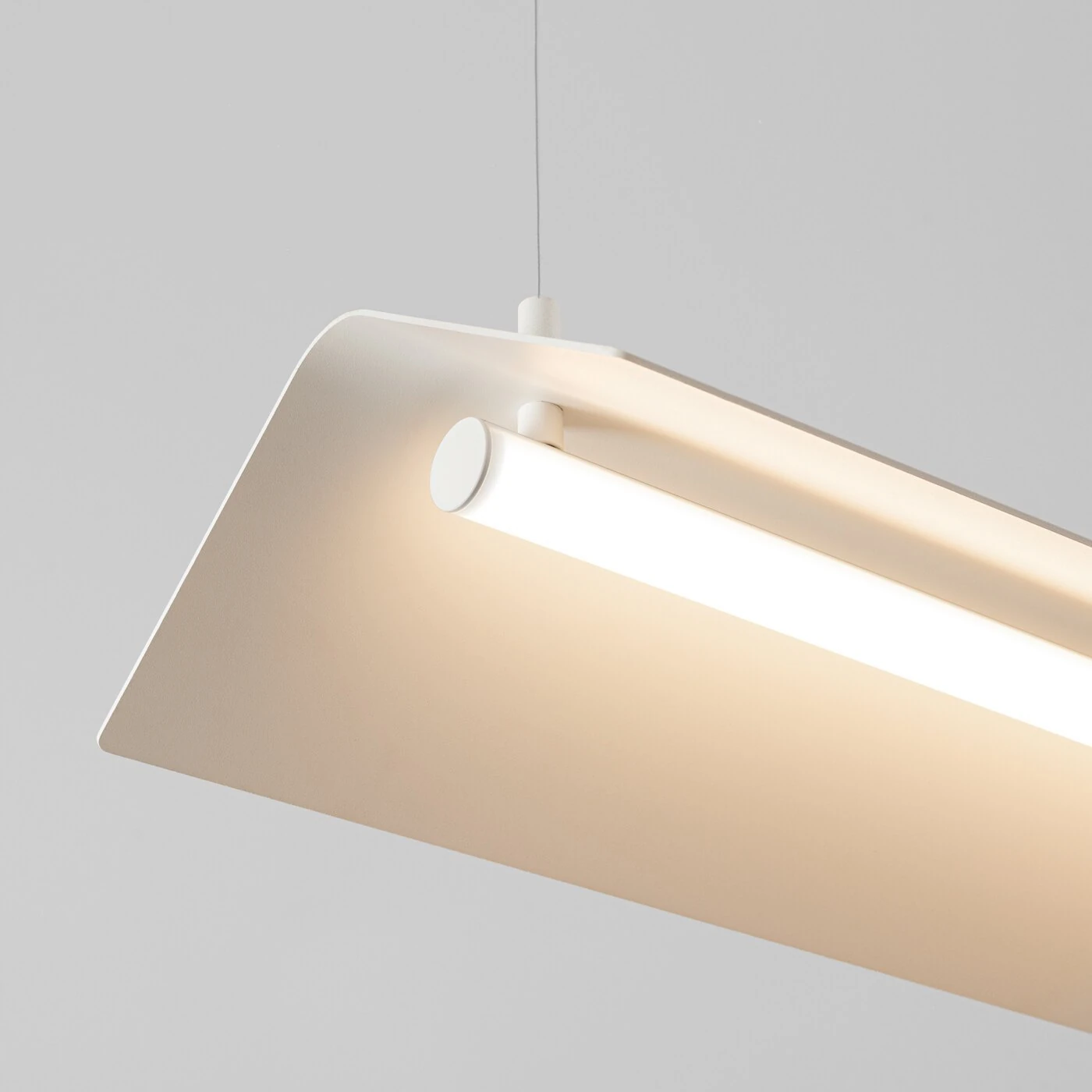 Pendant lamp 150 cm – linear, beige, CRI98 LED