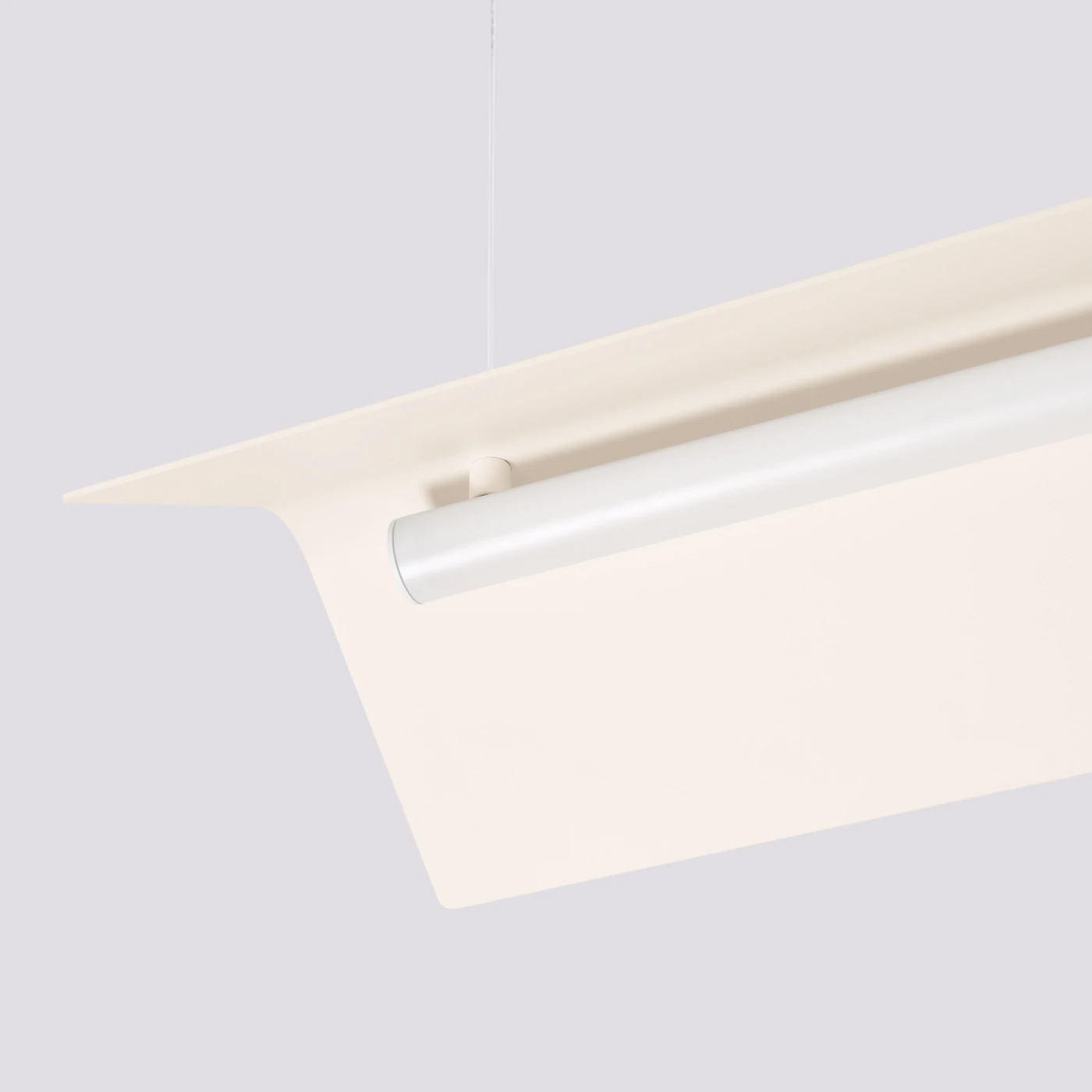 Pendant lamp 150 cm – linear, beige, CRI98 LED
