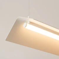 Pendant LED light 150 cm – linear, beige, CRI93 - Image 4