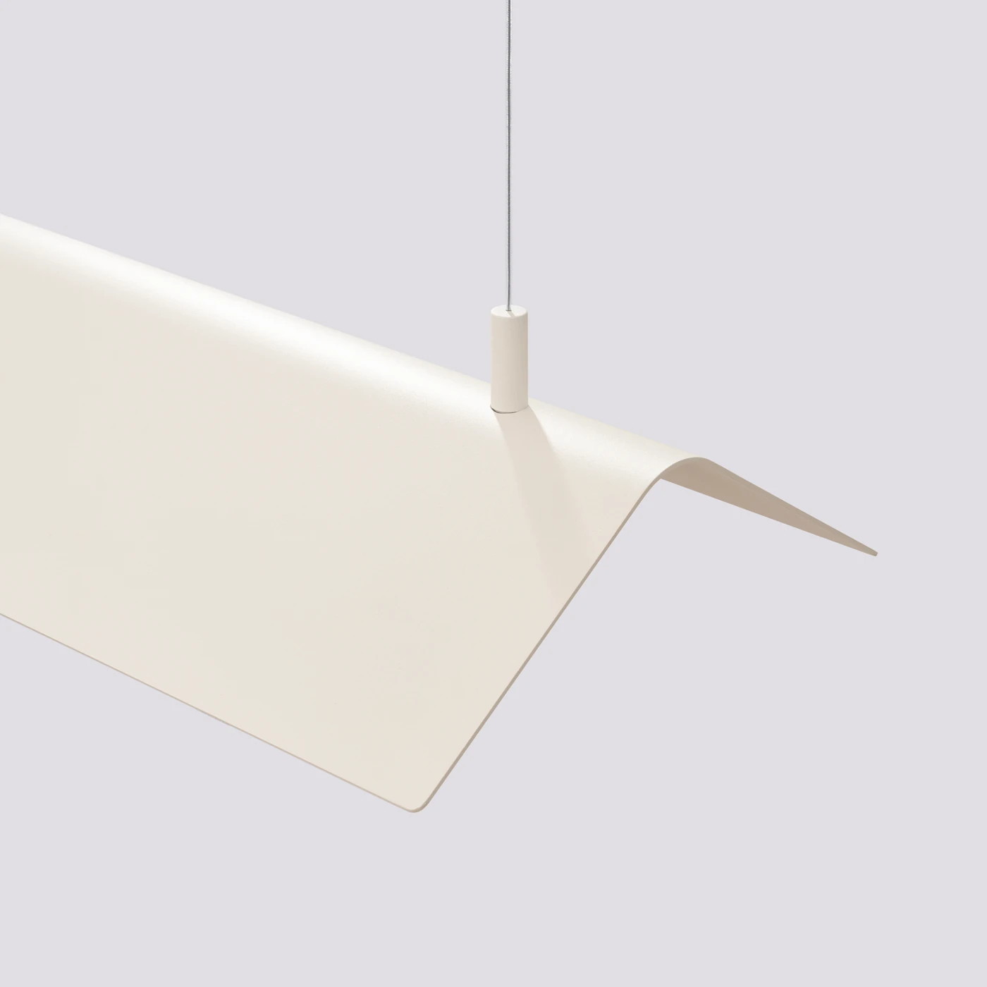 Pendant LED light 150 cm – linear, beige, CRI93