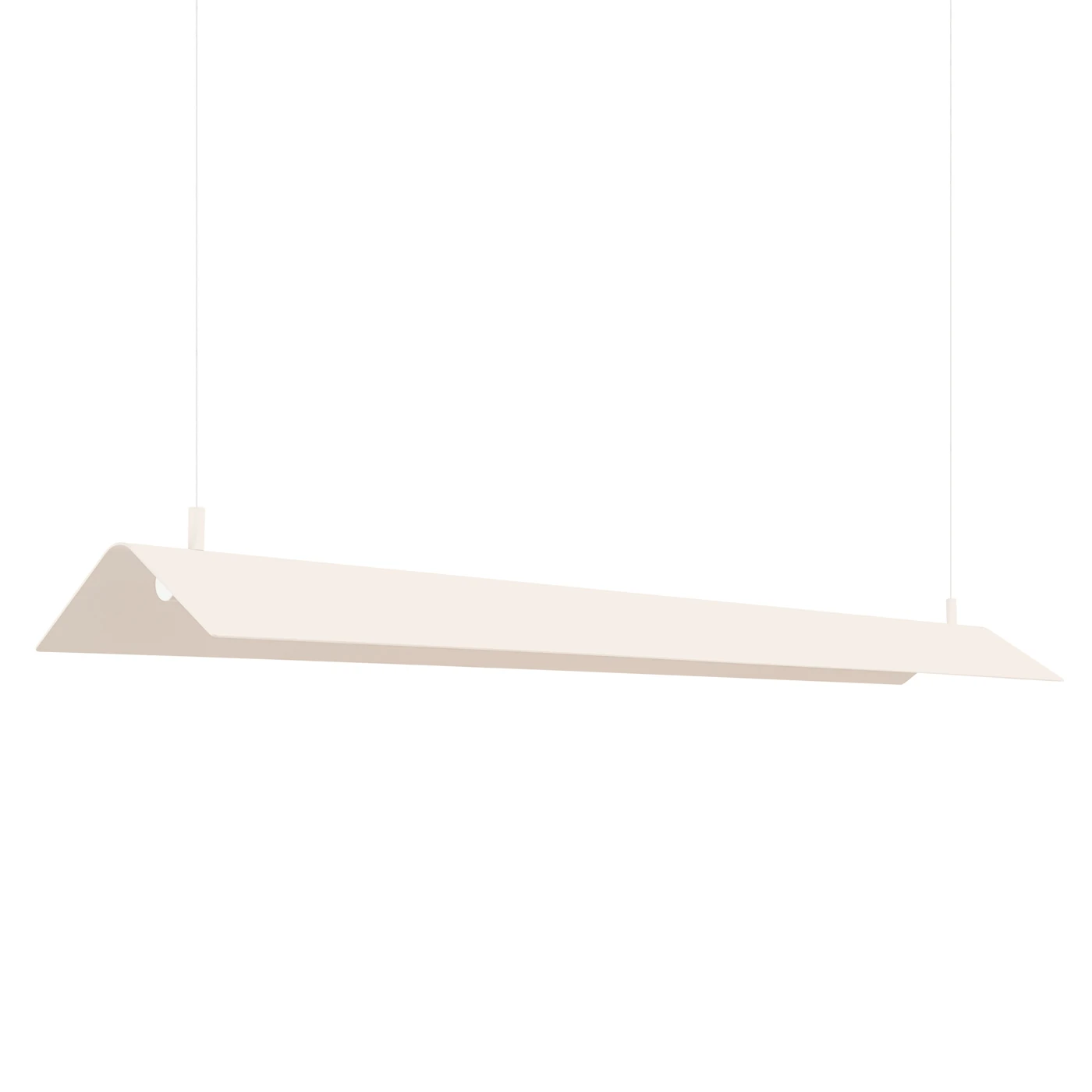 Pendant LED light 150 cm – linear, beige, CRI93