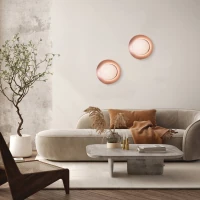 Ceiling Light 28W LED Black-Copper - Image 1